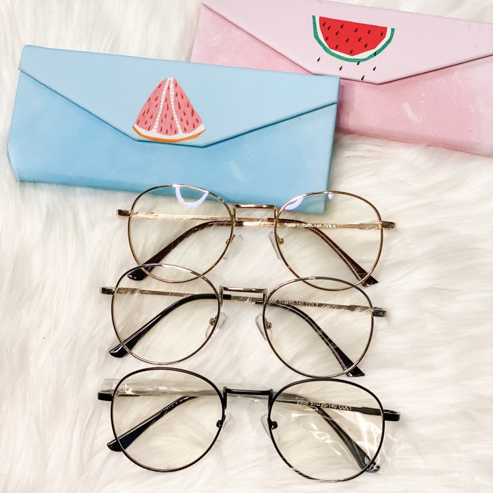 Round metal glasses frame ❤️